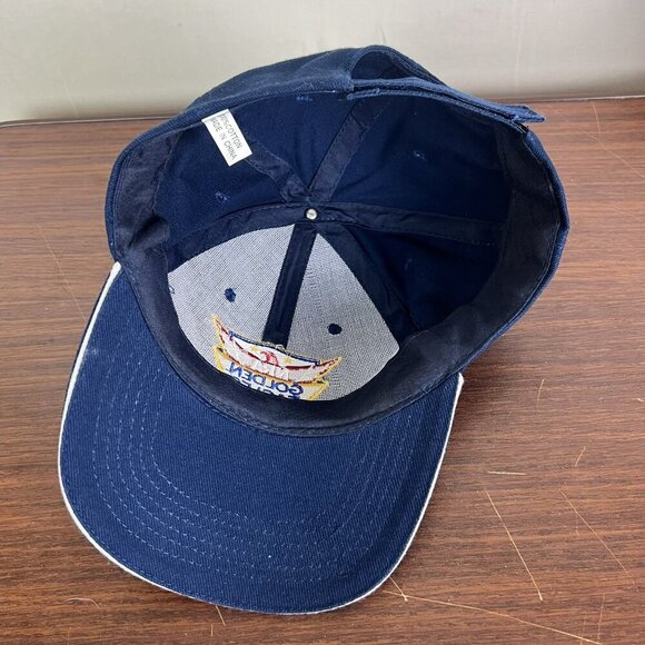 NRA National Rifle Association Golden Eagles Strapback Hat Cap Navy Blue - Picture 9 of 10